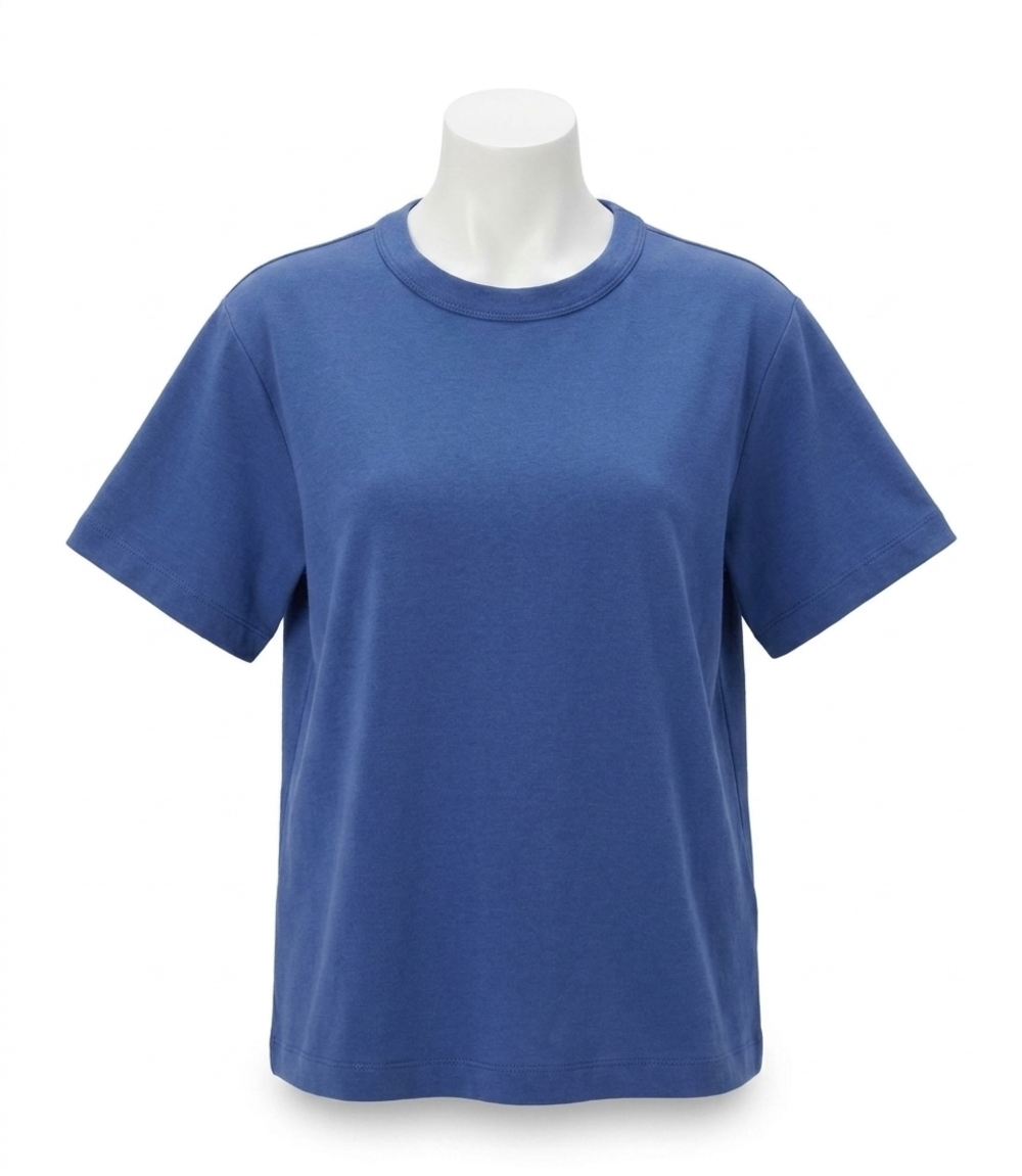 NEW KAREN KANE short sleeve top in blue